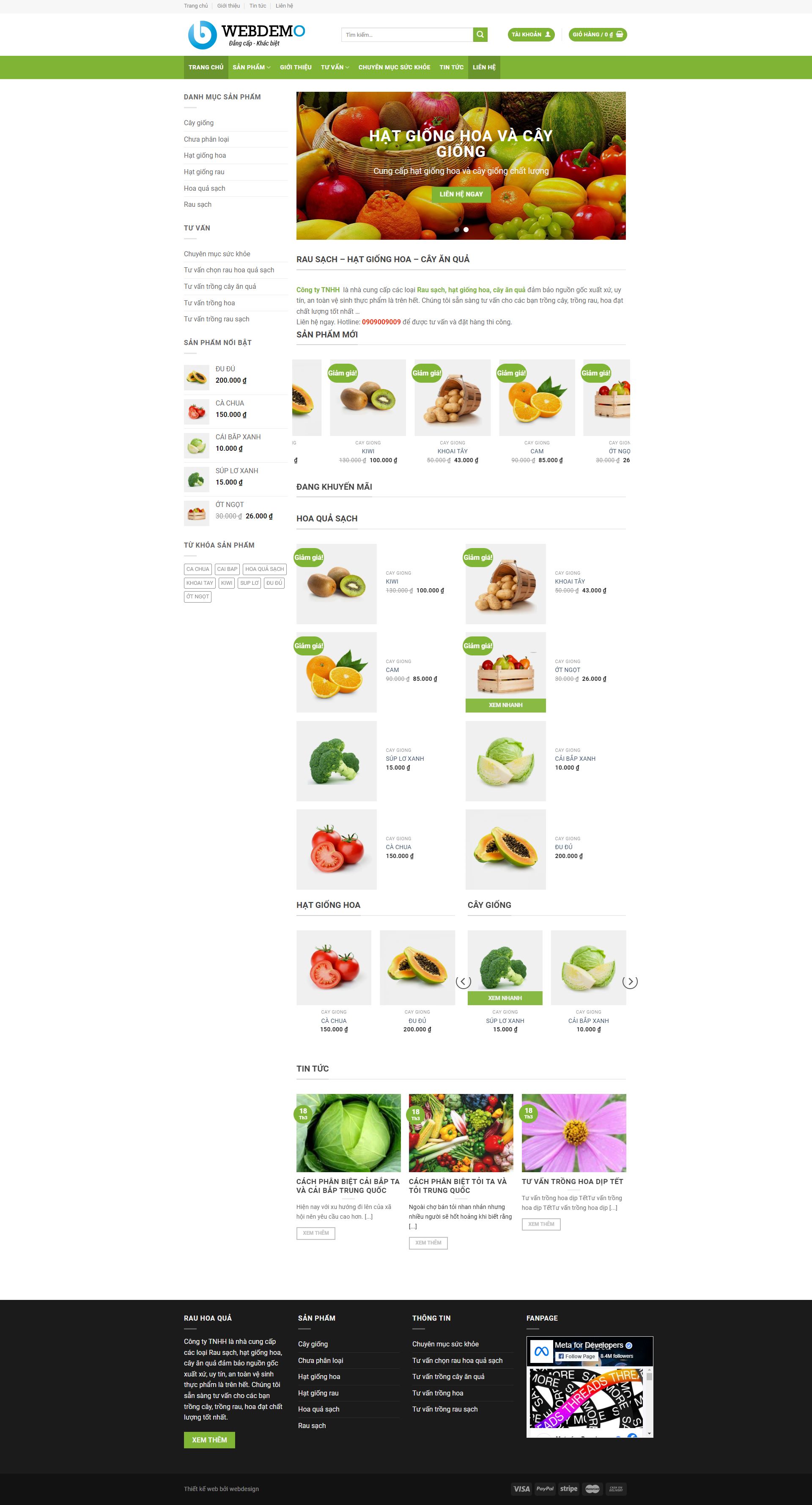 Hạt giống & ngũ cốc
